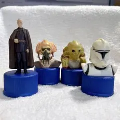 ボトルキャップ スターウォーズ キャラクター4種セット