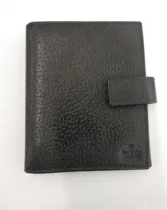 GUCCI（グッチ） アジェンダ 手帳カバー 5穴式 システム手帳　黒　ブラック