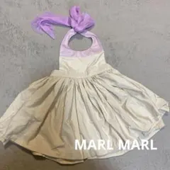 【MARLMARL】ワンピースエプロン サイズ80-90マールマール