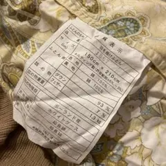 ☆羽毛掛けふとん☆ポーランド産☆ホワイトグース☆ほとんどダウン☆中古☆