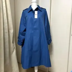 【新品・未使用】GU beautiful people 限定トレンチ ブルー S