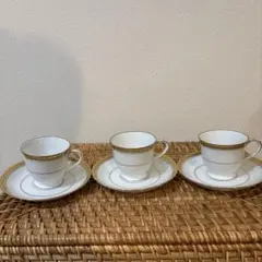 ノリタケ リッチモンド カップ＆ソーサー 金彩