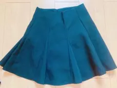 SHEIN ミニフレアスカート ブラック