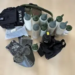 SWATタクティカルバッグとBB弾セット