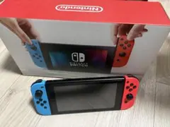 Nintendo Switch 本体 青/赤　2017年最初期未対策機