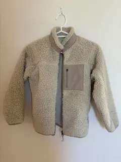 UNIQLO フリースジャケット 140 ベージュ