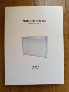 フィギュア　ショーケース　3COINS　マルチクリアボックス