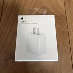 [純正品] Apple USB-C 20W 電源アダプタ