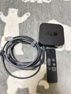【リモコンジャンク】Apple TV 4k 本体 + リモコン + ケーブル Amazon | 交換用Apple TVリモートケーブル Lightning - USB A