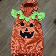 ハロウィン　コスプレ　コスチューム　仮装　かぼちゃ　1〜2歳　いちご