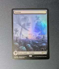 MTG 沼/Swamp Foil John Avon Secret Lair③