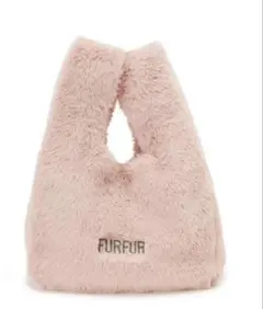 FURFUR ファーバッグ ピンク トートバッグのサムネイル