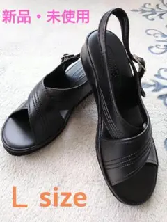 【　室内 クロスストラップサンダル ☆ 新品　Ｌsize　】