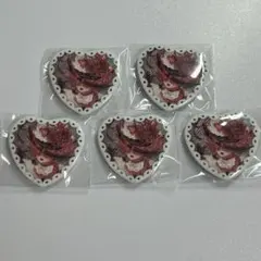 第五人格 Sweet World Story 昆虫学者 ラメキラハート缶バッジ