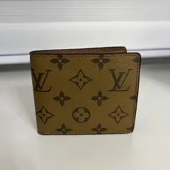 【Louis Vuitton】二つ折り財布 ブラウン モノグラム柄