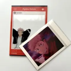 呪術廻戦　虎杖悠仁　ぱしゃこれ　アクリルカード まとめ売り