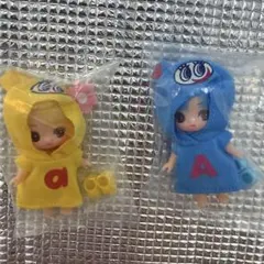 ぷちリカちゃん　ナルミヤ　エンジェルブルー　ナカムラくん　ハナちゃん　2点セット