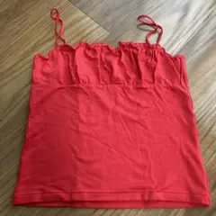 【エフデ】キャミソール　レッドのサムネイル