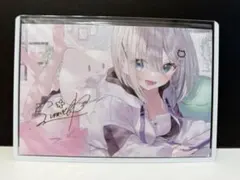 ぶいすぽっ!　花芽すみれ　4周年記念　箔押しポストカード