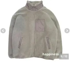 しまむら OFALO 未使用 ボアフリースジャケットベージュ L