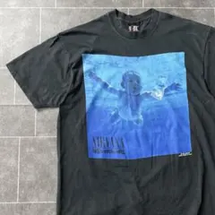 NIRVANA ニルヴァーナ 赤ちゃん ネバーマインド バンドTシャツ 黒 XL