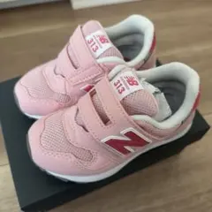 【美品】15.5 New Balance ピンク スニーカー ニューバランス