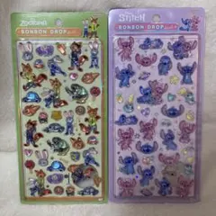 ボンボンドロップシール　ディズニー　ズートピア