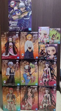 鬼滅の刃 フィギュアQposket VIBRATION STARS まとめ売り