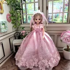 ドレス一旦閉店セール◇手縫いリカちゃんドレス◇ベルサイユ◇マリー