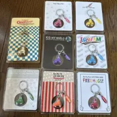 キスマイ ローラーチャーム 8点セット