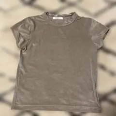 MACPHEE TOMORROWLAND ベロアTシャツのサムネイル