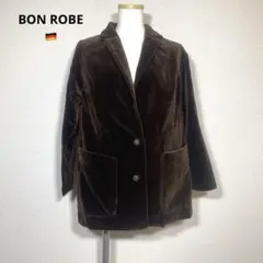 BON ROBE ビロード テーラードジャケット ベルベット ドイツ製