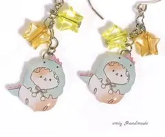 ゆる可愛い♡ ハムちゃんピアス・イヤリング①