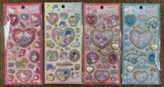 【新品】サンリオ / キラキラジュエルシール / 4枚セット