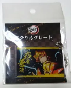 鬼滅の刃 全集中展 アクリルプレート アクリルキーホルダー 我妻善逸 A