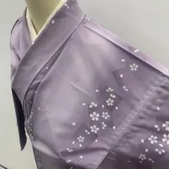 R6⭐️洗える着物　小紋　着物　単衣　逸品　広襟