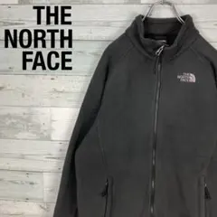 ザノースフェイス メンズL相当 刺繍ロゴ アウター 羽織 フリース ジャケット