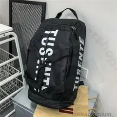 バックパック リュック 大容量 靴入れ ボール収納 2way ボストンバッグ