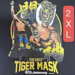 新品｜初代タイガーマスク｜XL｜Tシャツ｜プロレス｜佐山聡｜闘神｜綿