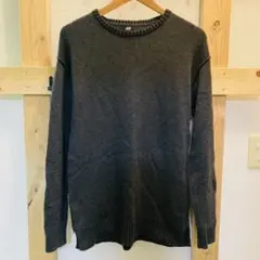 断捨離　H&M エイチアンドエム　セーター　ダークグレー