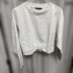 ショート丈 スウェット