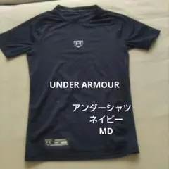UNDER ARMOUR　アンダーシャツ　ネイビー　MD