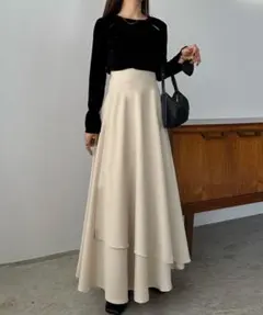 白ロングスカート