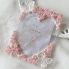 ホイップデコ トレカケース♡No.18ピンク②