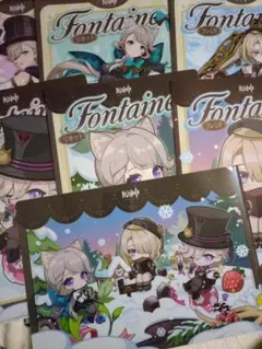 『原神』ローソンコラボ対象商品購入特典A4クリアファイル全７種コンプリート