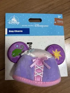 香港ディズニー　バッグチャーム　塔の上のラプンツェル　キーチェーン
