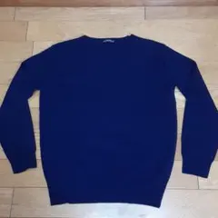 グリーンレーベルリラクシング　Vネック　ウールカシミアニット