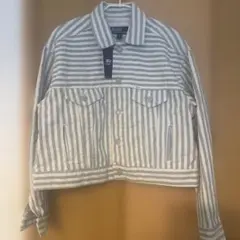 Polo Ralph Lauren ストライプデニムジャケット XSのサムネイル