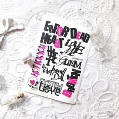 [Jane&Jace] Blackpink Lettering PET