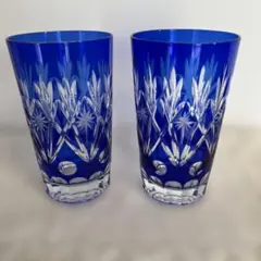 江戸キリコ　グラス2個セット